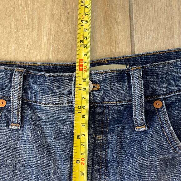 Madewell Perfect Vintage Flare Crop Jeans Women’s 30 High Rise Dark Wash - Picture 6 of 13